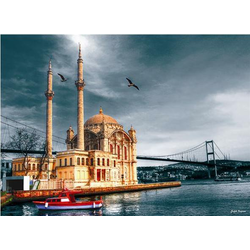 AnaTolian - Puzzle Turkey: Istanbul: Ortakoy Moschee - 1 000 kosov