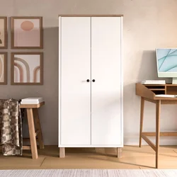 Hanah Home Multifunkcionalna komoda, Bela