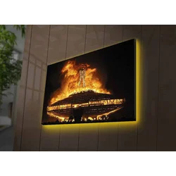 Wallity Slika sa LED osvetljenjem 4570DACTBURN-006, 45x70 cm