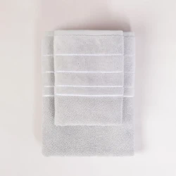 Peškir lux 50x90 550gsm-siva ( 4000790-siva )