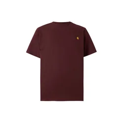 Carhartt WIP Majica American Script vinsko rdeča