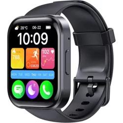 Oukitel 181532 BT103 Smart Watch 300mAh/Heart rate/SpO2/Crni