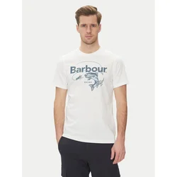 Barbour Majica Lydd MTS1396WH11 Bela Tailored Fit
