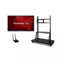 VIEWSONIC IFP6550-E2 - 65” ViewBoard® 4K Ultra HD Interactive Flat Panel Bundle