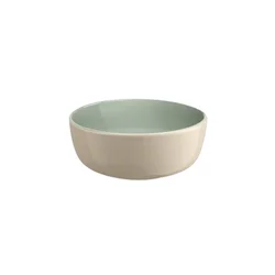 Deep bowl, ceramics, 15.5cm/0.7L, Epicure, Cool Mint - Emile Henry