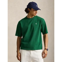 Polo Ralph Lauren Majica 710A12979005 Temno zelena Relaxed Fit