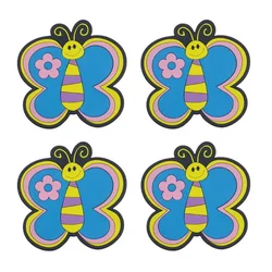 Set podstavkov 4 kosi - 10x10 cm - 4 kosi - Butterfly blue