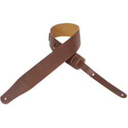 Levys M26 Leather Guitar Strap, Brown