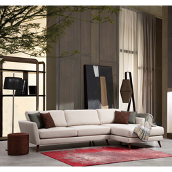 Atelier del Sofa Ugaona garnitura Mayorka 93x85x303cm Bež-Braon