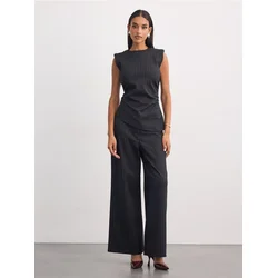Mohito - Rebraste pantalone širokih nogavica