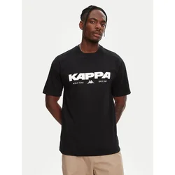 Kappa Majica Nhisso 351S5MW Črna Regular Fit