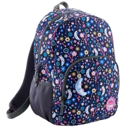 MIQUELRIUS Školski ranac sa 2 pregrade 24l - Night garden