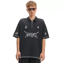 Cropp - Crna polo majica - CRNO