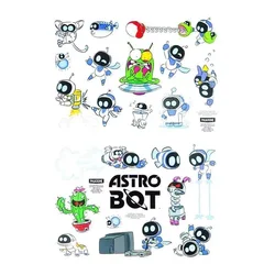 Nalepnice Paladone - Astro Bot - Gadget Decals