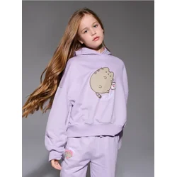 Sinsay - Dukserica sa štampom Pusheen the Cat - lavanda