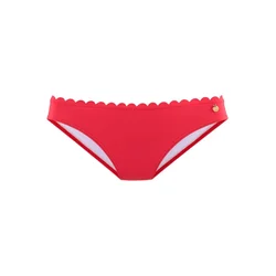 LASCANA Bikini hlačke Scallop, rdeča