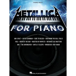 Hal Leonard Metallica for Piano Solo Note