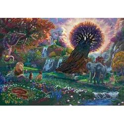 Schmidt - Puzzle Zac Kinkade: Rajski vrt - 1 000 kosov