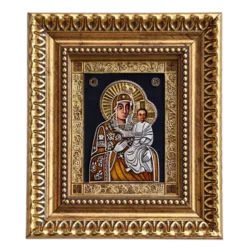 Ikona u ramu Presveta Bogorodica Mozdokska, 220x255x32mm