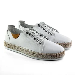 Mona Shoes Ženske patike, Kožne, Bele