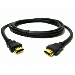 Kabl Roline HDMI - HDMI, with ethernet, M/M, 3m, crni