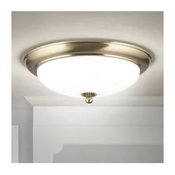 Orion - plafonska svetiljka EMPIRA 2xE27/40W/230V prečnik 35,5 cm mesing