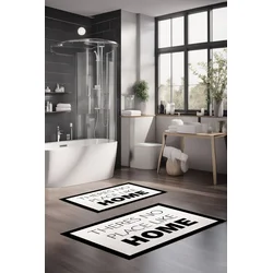 Lessentiel Maison Set prostirki za kupatilo CT-5271, 2 Komada, Bela