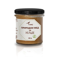 Sirovi neflitrirani med od heljde iz Sibira, 400g