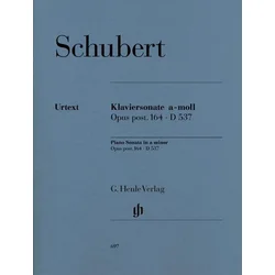 SCHUBERT:KLAVIERSONATE D537 A-MOLL