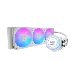 COOLER MASTER MasterLiquid ML 360 Atmos II LCD White vodeno hlađenje belo (MLX-D36M-A25SZ-LW)