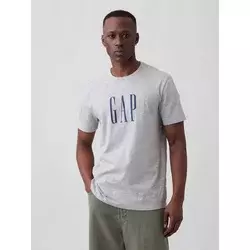 GAP Majica EVERYDAY  mornarska / siva