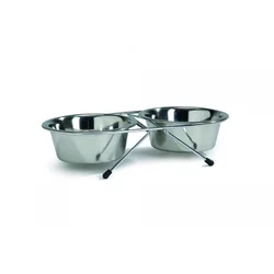 Beeztees Stojalo z 2 posodama 463 1,80L