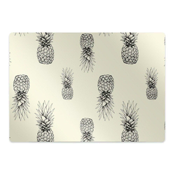 Decormat Podloga za stol Plastic pineapple 120x90 cm 2 cm