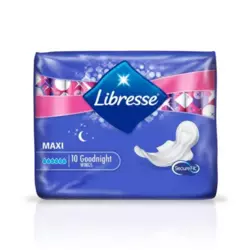 LIBRESSE Higijenski ulošci Maxi Goodnight 10/1