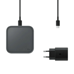Original Samsung bežični punjač + kućni punjač P2400 EP P2400 TBE Crni Outlet