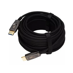 E-GREEN Optički kabl AOC HDMI 2.1 M/M 100m crni 8K/60Hz 48 Gbps, Crni