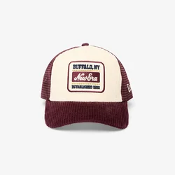Čepica New Era 9FORTY A-Frame Trucker Cord Visor Maroon/ Stone Universal