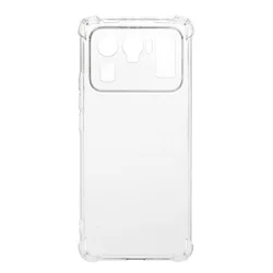 Maska za telefon ULTRA TANKI SILIKON za Xiaomi Mi 11 Ultra, Bela