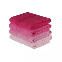 Lessentiel Maison Set peškira, 4 komada, Roze