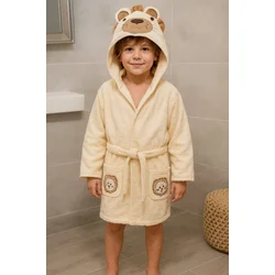 Ready Bade mantil Zoo - Krem Lav ( od 10 do 12 )