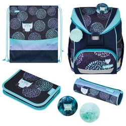 TORBA ŠKOLSKA ANATOMSKA 4/1 ULTRALIGHT PLUS FLOWER OWL HERLITZ 50037681 * DO ISTEKA ZALIHA