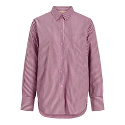 JJXX Bluza JXJAMIE temno rjava / svetlo roza