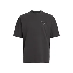 AllSaints Majica REDACT črna/bela