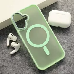 Maska Mag Case Candy Shield za iPhone 17 svetlo zelena