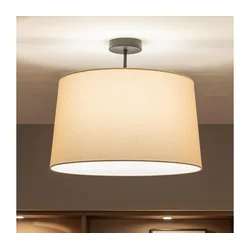 Brilagi - LED plafonski luster CERIA 1xE27/60W/230V prečnik 45 cm crna/bež