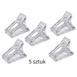 slomart ATL AG599C Komplet 5 klips za gel lak in podaljševanje nohtov