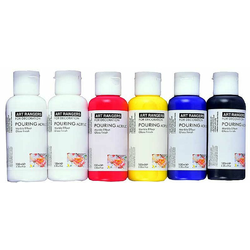 Boja akrilna pouring 6/1 set 6x100ml pma06100r-1 art ranger