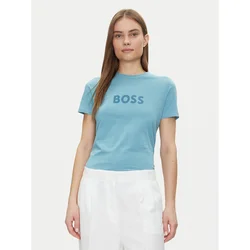 BOSS Majica C_Elogo_5 modra/svetlo modra