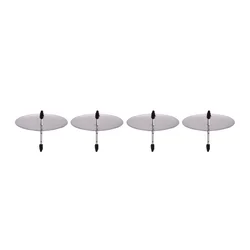 ADVENTNI VENEC SVEČNIK 4PCS, SREBRN, 6CM