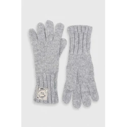 Pepe Jeans za ženske. PL080147 Rokavice Tilde sive barve (OSFA), Priložnostno, Siva, Poliester